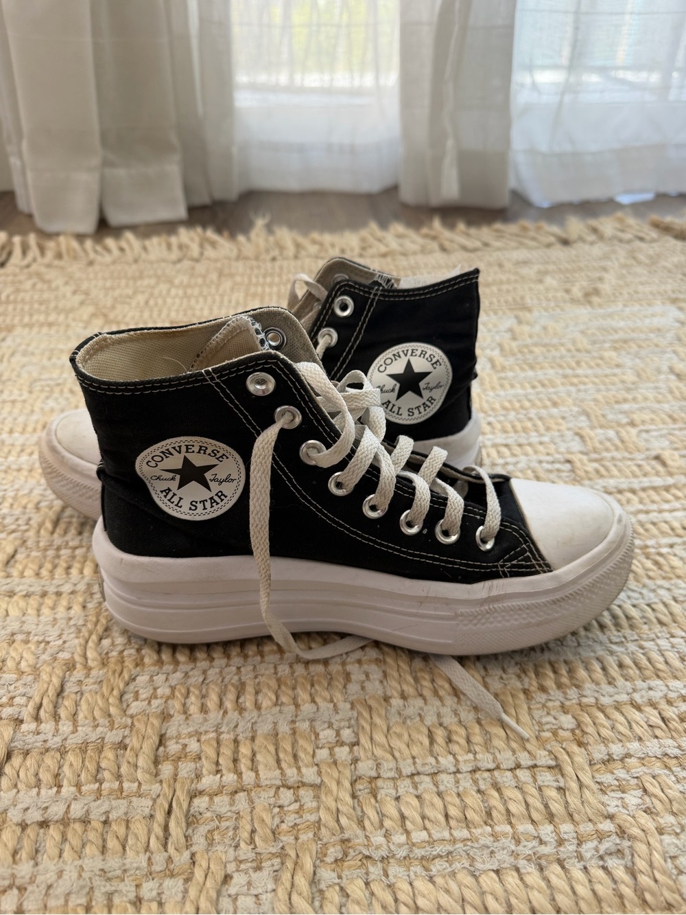 Chuck Taylor® All Star® Move Platform Hi - Black - Picture 3 of 5